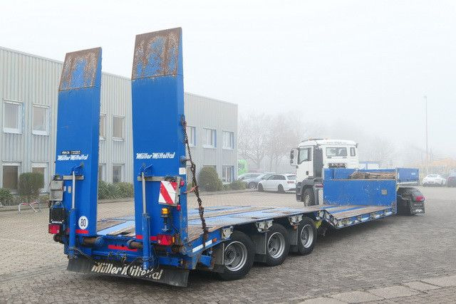 Müller-Mitteltal TTS-VLL 30,0 Profi, Tiefbett, Rampen, Gelenkt - Semirremolque góndola rebajadas: foto 4 Müller-Mitteltal TTS-VLL 30,0 Profi, Tiefbett, Rampen, Gelenkt - Semirremolque góndola rebajadas: foto 4