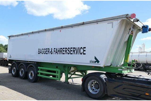 Semirremolque volquete Stas S300CX, Alu, 46m³, Cramaro, SAF, Lenkachse!: foto 9