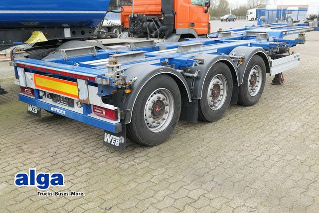 Web-Trailer LPRS24, 20/30/40 & 45 Fuß Container, Luft-Lift - Semirremolque portacontenedore/ Intercambiable: foto 1 Web-Trailer LPRS24, 20/30/40 & 45 Fuß Container, Luft-Lift - Semirremolque portacontenedore/ Intercambiable: foto 1