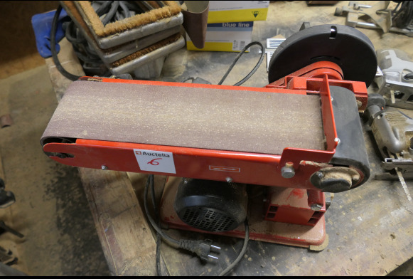 Ponceuse à bande + lapidaire Einhell TC-US 400 - Máquina para madera: foto 2 Ponceuse à bande + lapidaire Einhell TC-US 400 - Máquina para madera: foto 2