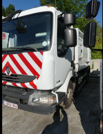 REF:1338 - Camion poubelle Renault Midlum 190DXI (2011-140.758 km) - Camión de basura: foto 2 REF:1338 - Camion poubelle Renault Midlum 190DXI (2011-140.758 km) - Camión de basura: foto 2