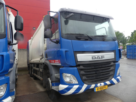 REF:61-BDT-1 - Camion poubelle DAF CF 290 FAG (2014-364.476 km) - Camión de basura: foto 2 REF:61-BDT-1 - Camion poubelle DAF CF 290 FAG (2014-364.476 km) - Camión de basura: foto 2