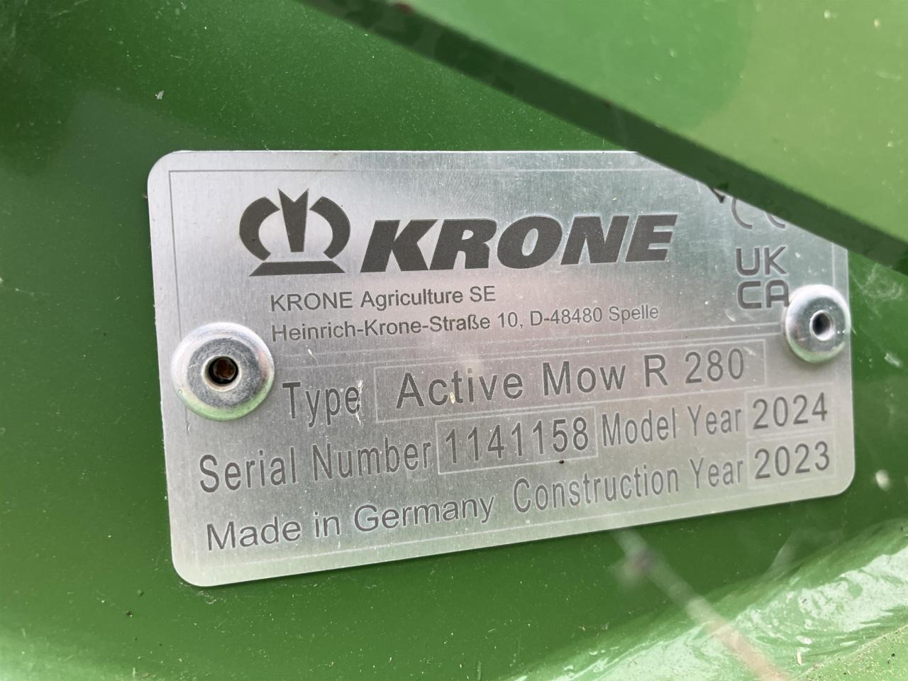 Krone ActiveMow R 280 - Segadora: foto 5 Krone ActiveMow R 280 - Segadora: foto 5