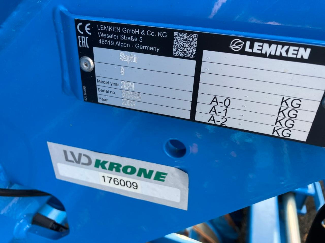 Sembradora Lemken Saphir 9/300: foto 16