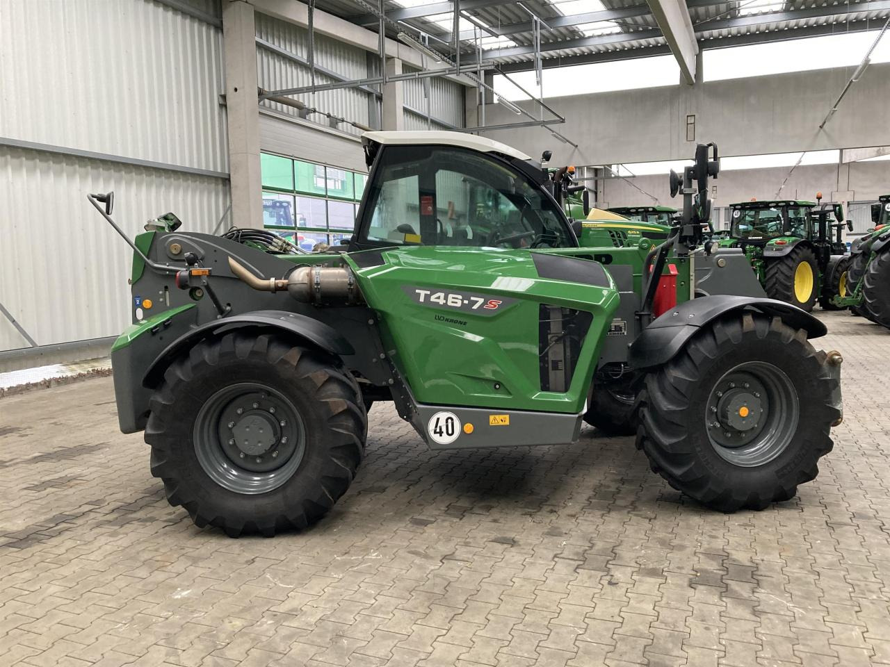 Liebherr 46-7S - Manipulador telescópico: foto 5 Liebherr 46-7S - Manipulador telescópico: foto 5