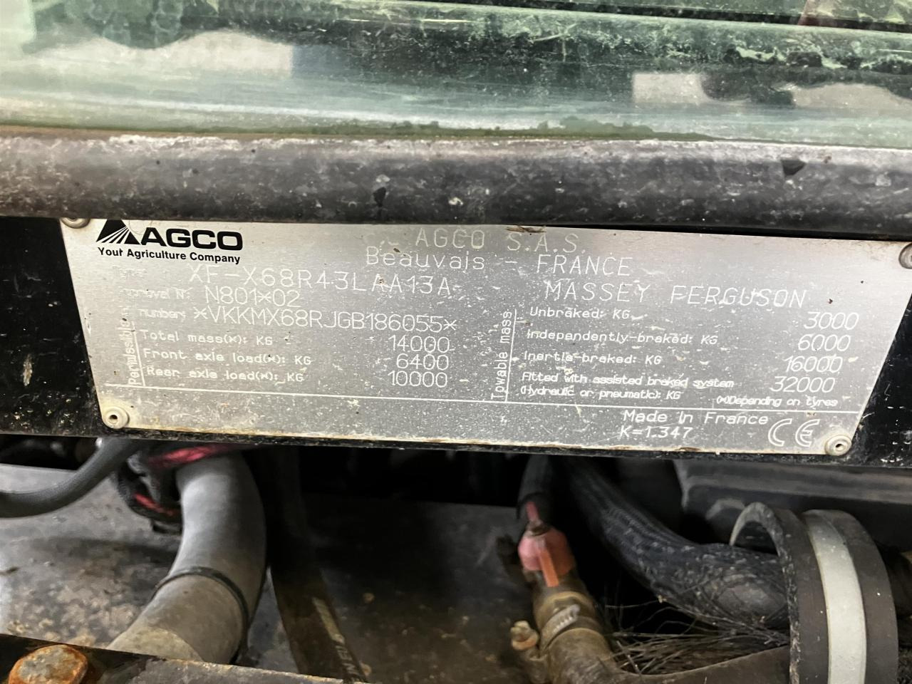 Tractor Massey Ferguson 7726: foto 13 Tractor Massey Ferguson 7726: foto 13