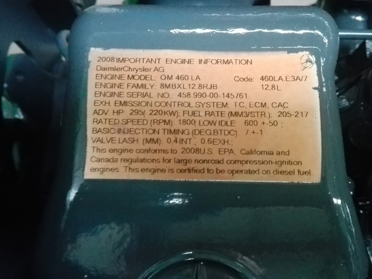 Engine HITACHI ZW310 263J1-02002 - Motor para Maquinaria de construcción: foto 4 Engine HITACHI ZW310 263J1-02002 - Motor para Maquinaria de construcción: foto 4