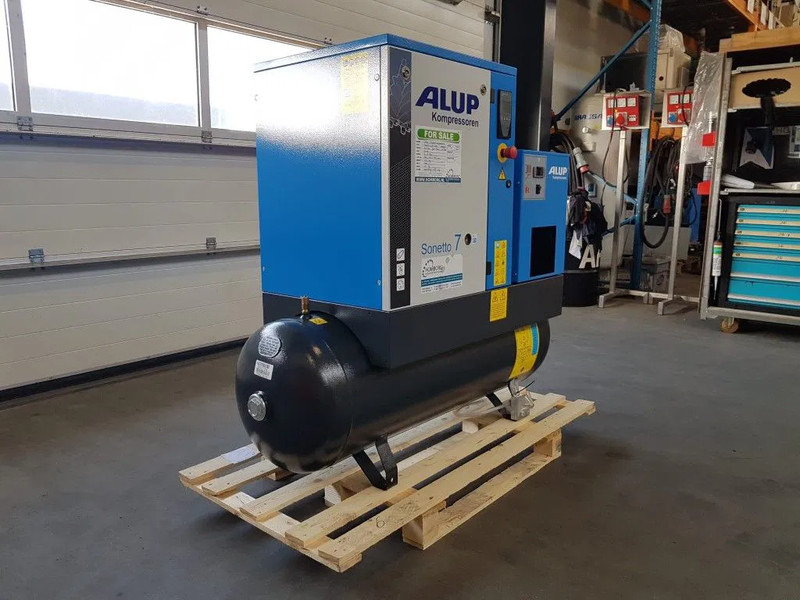 Alup Sonetto 7.5 + 200 Elektrische Schroefcompressor met ketel en droger 5.5 kW 750 L / min 10 Bar - Compresor de aire: foto 2 Alup Sonetto 7.5 + 200 Elektrische Schroefcompressor met ketel en droger 5.5 kW 750 L / min 10 Bar - Compresor de aire: foto 2