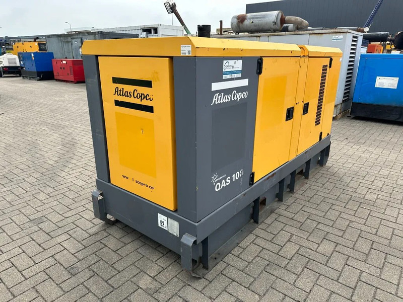Generador industriale Atlas-Copco QAS 100 Perkins Leroy Somer 100 kVA Silent Rental generatorset: foto 11