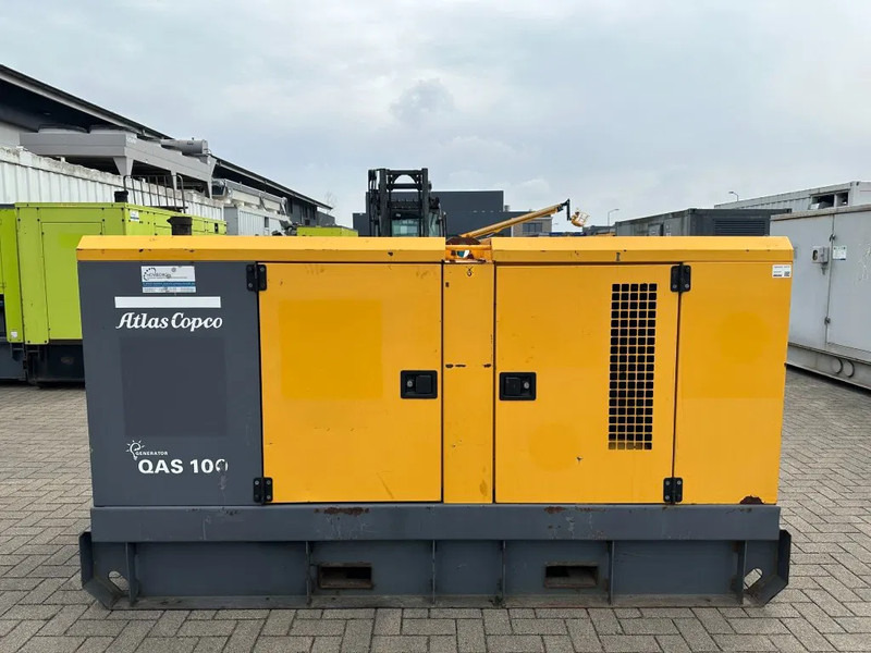 Generador industriale Atlas-Copco QAS 100 Perkins Leroy Somer 100 kVA Silent Rental generatorset: foto 7
