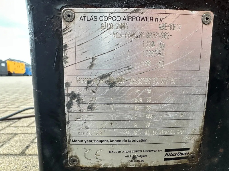Atlas-Copco QAS 38 Yanmar Mecc Alte Spa 40 kVA Silent generatorset - Generador industriale: foto 5 Atlas-Copco QAS 38 Yanmar Mecc Alte Spa 40 kVA Silent generatorset - Generador industriale: foto 5