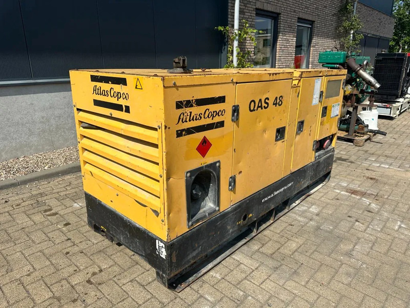 Atlas-Copco QAS 48 Perkins Mecc Alte Spa 60 kVA Silent generatorset - Generador industriale: foto 1 Atlas-Copco QAS 48 Perkins Mecc Alte Spa 60 kVA Silent generatorset - Generador industriale: foto 1