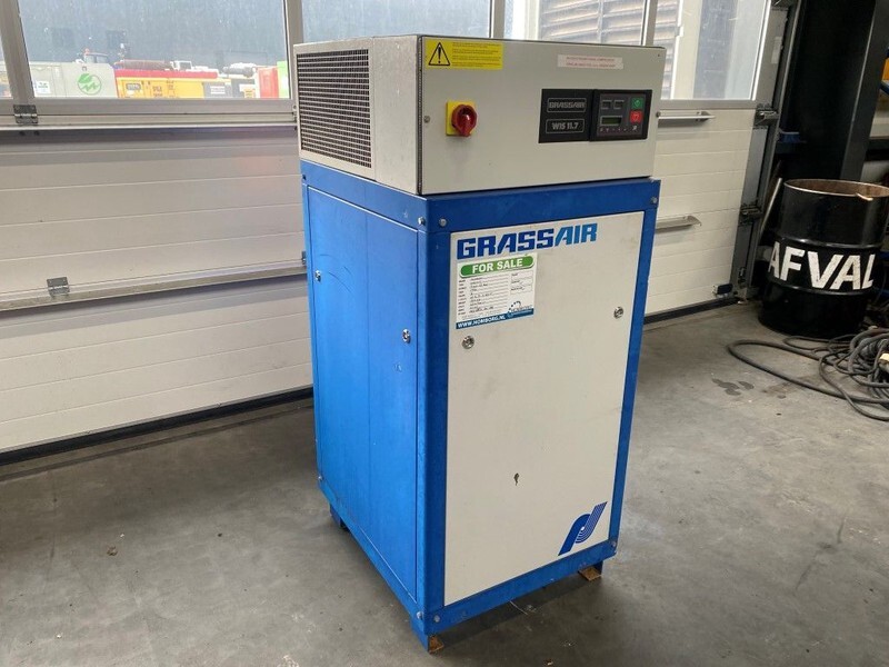 Compresor de aire Grassair WIS 11.7 Silent 4 kW 550 L / min 12 Bar Schroefcompressor: foto 6