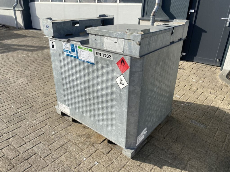 Tanque de almacenamiento IBC Rietberg 1000 liter IBC Dieseltank Gegalvaniseerd: foto 8