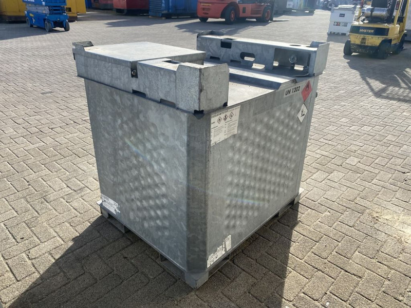 Tanque de almacenamiento IBC Rietberg 1000 liter IBC Dieseltank Gegalvaniseerd: foto 9