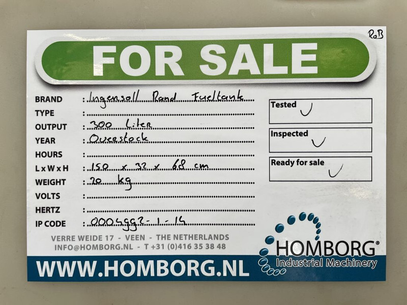 Tanque de almacenamiento Ingersoll Rand Dieseltank: foto 10