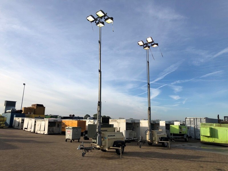 Ingersoll Rand Kubota LT6K 9 meter light tower generator - Torre de iluminación: foto 5 Ingersoll Rand Kubota LT6K 9 meter light tower generator - Torre de iluminación: foto 5