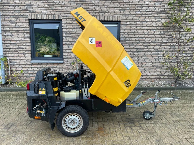 Compresor de aire Kaeser M27 Kubota 2,7 m3 / min 7 Bar 18 kW Mobiele Silent Diesel Compressor: foto 6