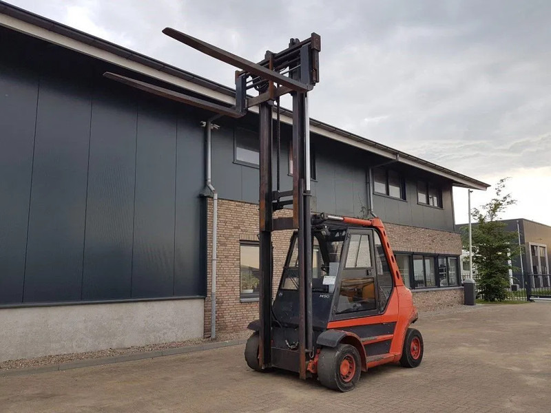 Linde H50D 5 ton Diesel Duplex Sideshift Positioner Heftruck - Carretilla elevadora diésel: foto 2 Linde H50D 5 ton Diesel Duplex Sideshift Positioner Heftruck - Carretilla elevadora diésel: foto 2