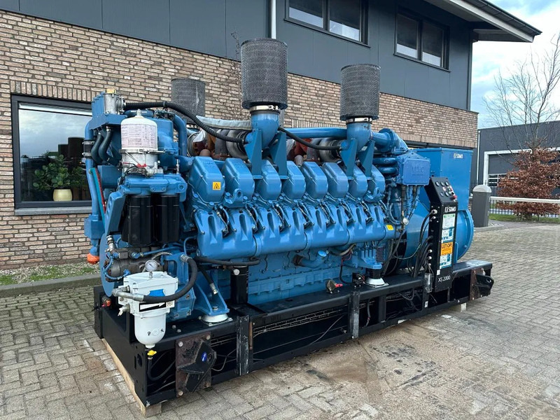 Generador industriale MTU 16V 4000 G61 SDMO XS 2000 Leroy Somer 2000 kVA generatorset: foto 16