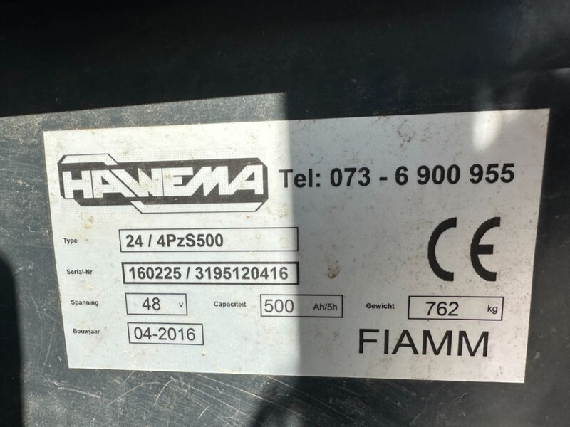 Carretilla elevadora eléctrica Nissan N01L18U 1.8 ton Triplex Freelift Sideshift Elektra Heftruck Accu 2016 !: foto 7