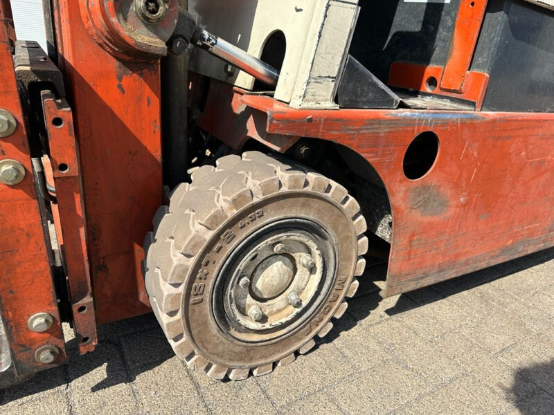 Carretilla elevadora eléctrica Nissan N01L18U 1.8 ton Triplex Freelift Sideshift Elektra Heftruck Accu 2016 !: foto 10