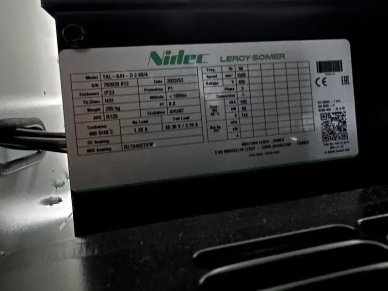 Generador industriale nuevo Perkins 1104C-44TAG2 Leroy Somer 110 kVA Silent generatorset LOADSHARING / SYNCHRONISING TO GRID: foto 10