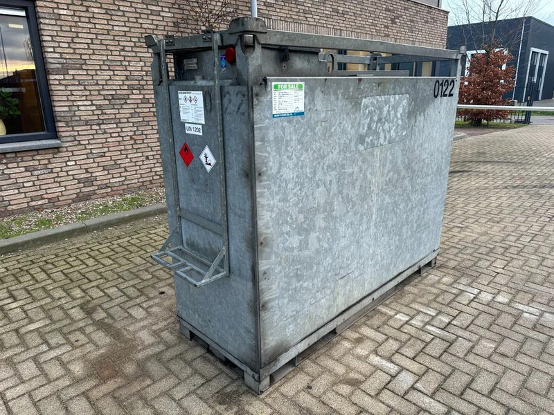 Rietbergwerke 2400 liter gegalvaniseerde dubbelwandige IBC Dieseltank - Contenedor marítimo: foto 2 Rietbergwerke 2400 liter gegalvaniseerde dubbelwandige IBC Dieseltank - Contenedor marítimo: foto 2