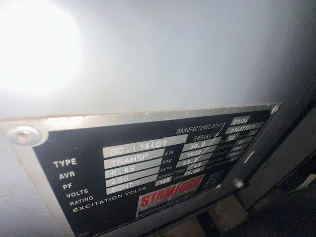 Stamford BC.I184G1 Alternator 30 kVa generatordeel - Generador industriale: foto 3 Stamford BC.I184G1 Alternator 30 kVa generatordeel - Generador industriale: foto 3