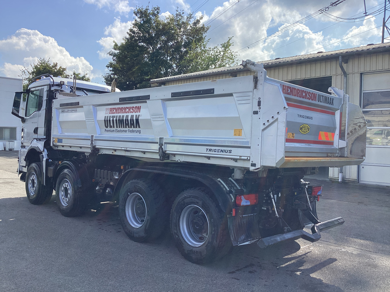 MAN TGS 35.520 8×4 BB Hendrickson - Camión volquete: foto 5 MAN TGS 35.520 8×4 BB Hendrickson - Camión volquete: foto 5