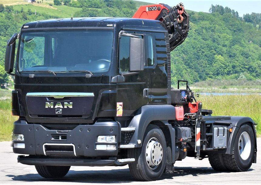 MAN TGS 18.400 Sattelzugmaschine + KRAN/FUNK MAN TGS 18.400 Sattelzugmaschine + KRAN/FUNK - Cabeza tractora: foto 3 MAN TGS 18.400 Sattelzugmaschine + KRAN/FUNK MAN TGS 18.400 Sattelzugmaschine + KRAN/FUNK - Cabeza tractora: foto 3