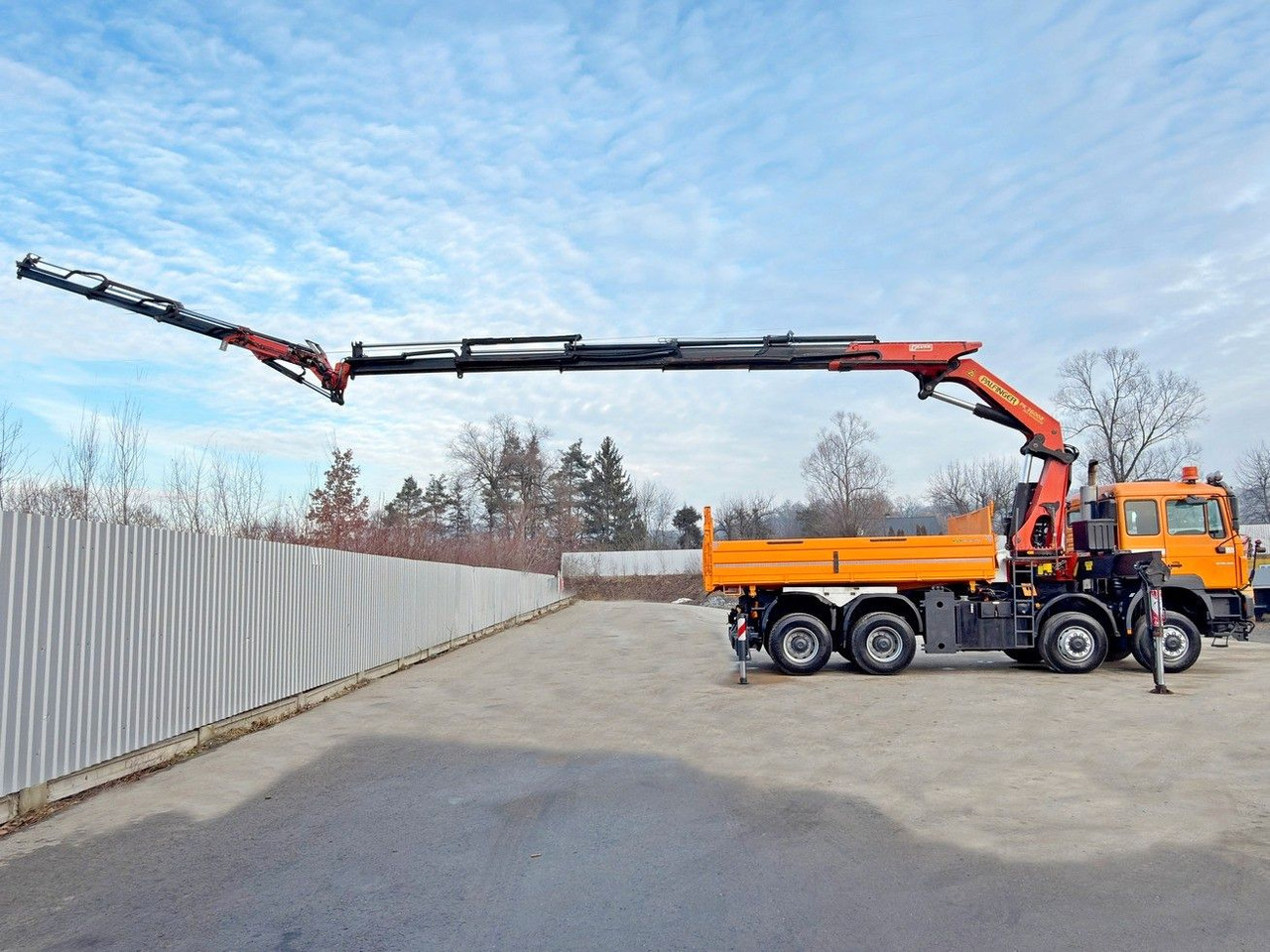 Camión volquete, Camión grúa MAN 35.414 * PALFINGER PK 36002 +FUNK / 8x6: foto 6 Camión volquete, Camión grúa MAN 35.414 * PALFINGER PK 36002 +FUNK / 8x6: foto 6