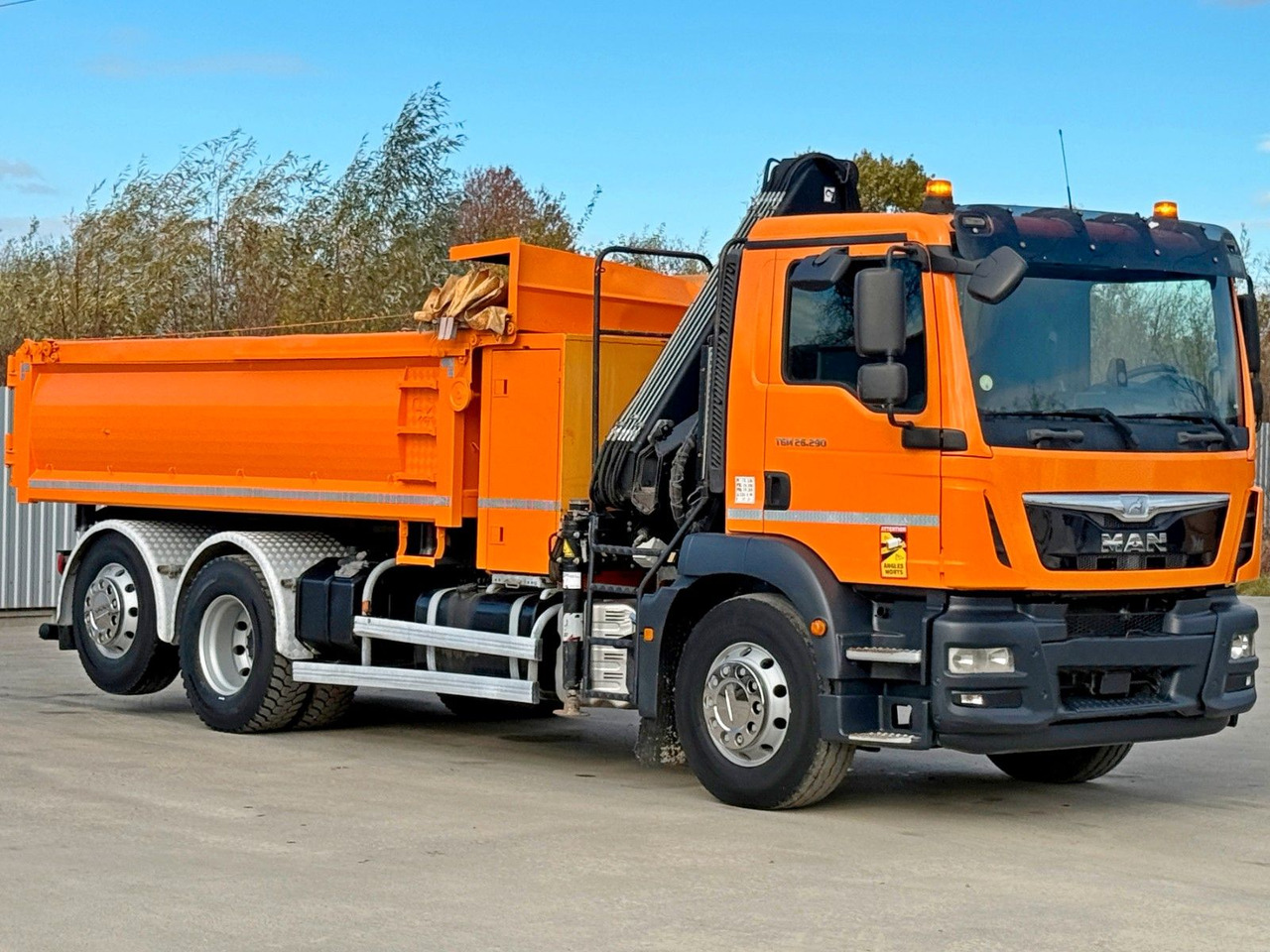 MAN TGM 26.290* KIPPER 4,60m*HIAB 111 B-3 HIDUO/FUNK - Camión volquete, Camión grúa: foto 3 MAN TGM 26.290* KIPPER 4,60m*HIAB 111 B-3 HIDUO/FUNK - Camión volquete, Camión grúa: foto 3