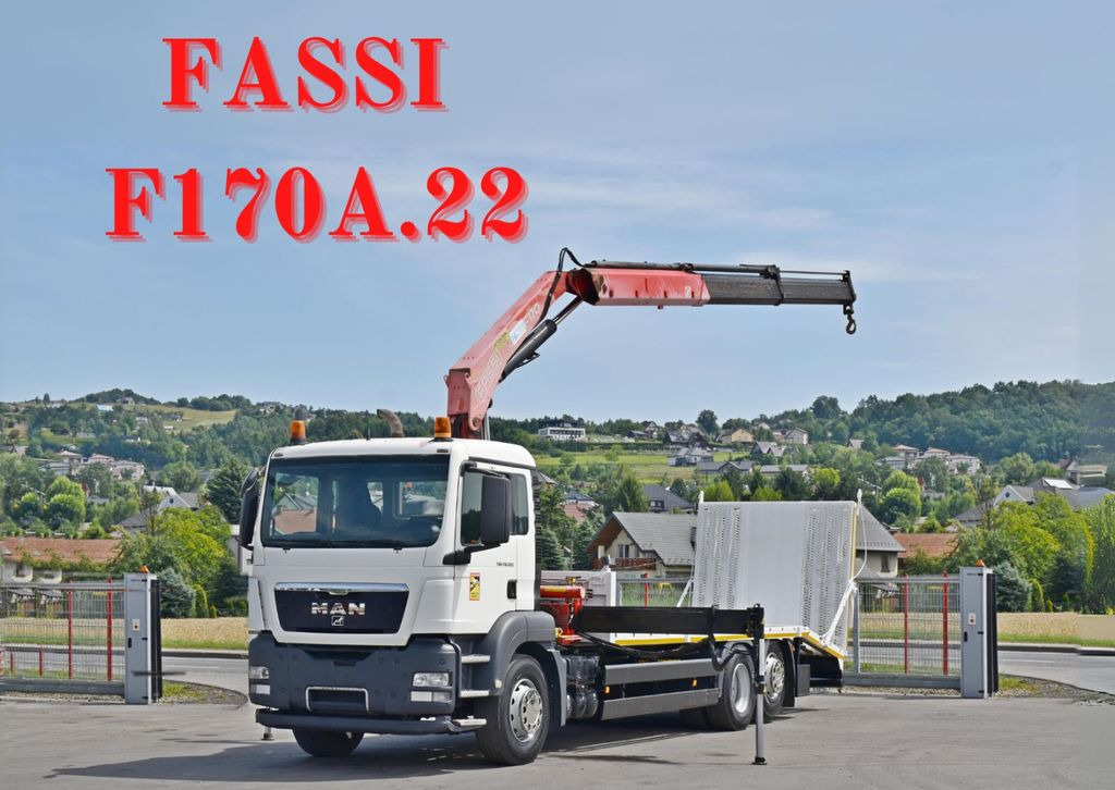 MAN TGS 26.320 * FASSI F170A.22 + FUNK* TOPZUSTAND MAN TGS 26.320 * FASSI F170A.22 + FUNK* TOPZUSTAND - Camión grúa, Camión portavehículos: foto 1 MAN TGS 26.320 * FASSI F170A.22 + FUNK* TOPZUSTAND MAN TGS 26.320 * FASSI F170A.22 + FUNK* TOPZUSTAND - Camión grúa, Camión portavehículos: foto 1