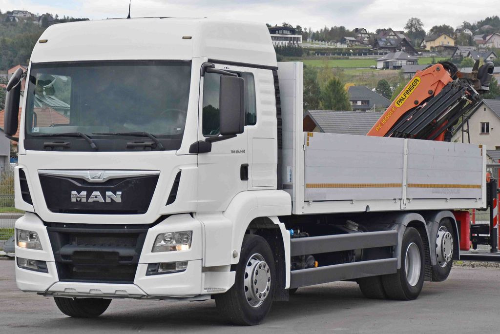 MAN TGS 26.440 * PRITSCHE 6,90 m + PK 16001 - K MAN TGS 26.440 * PRITSCHE 6,90 m + PK 16001 - K - Camión grúa, Camión caja abierta: foto 4 MAN TGS 26.440 * PRITSCHE 6,90 m + PK 16001 - K MAN TGS 26.440 * PRITSCHE 6,90 m + PK 16001 - K - Camión grúa, Camión caja abierta: foto 4
