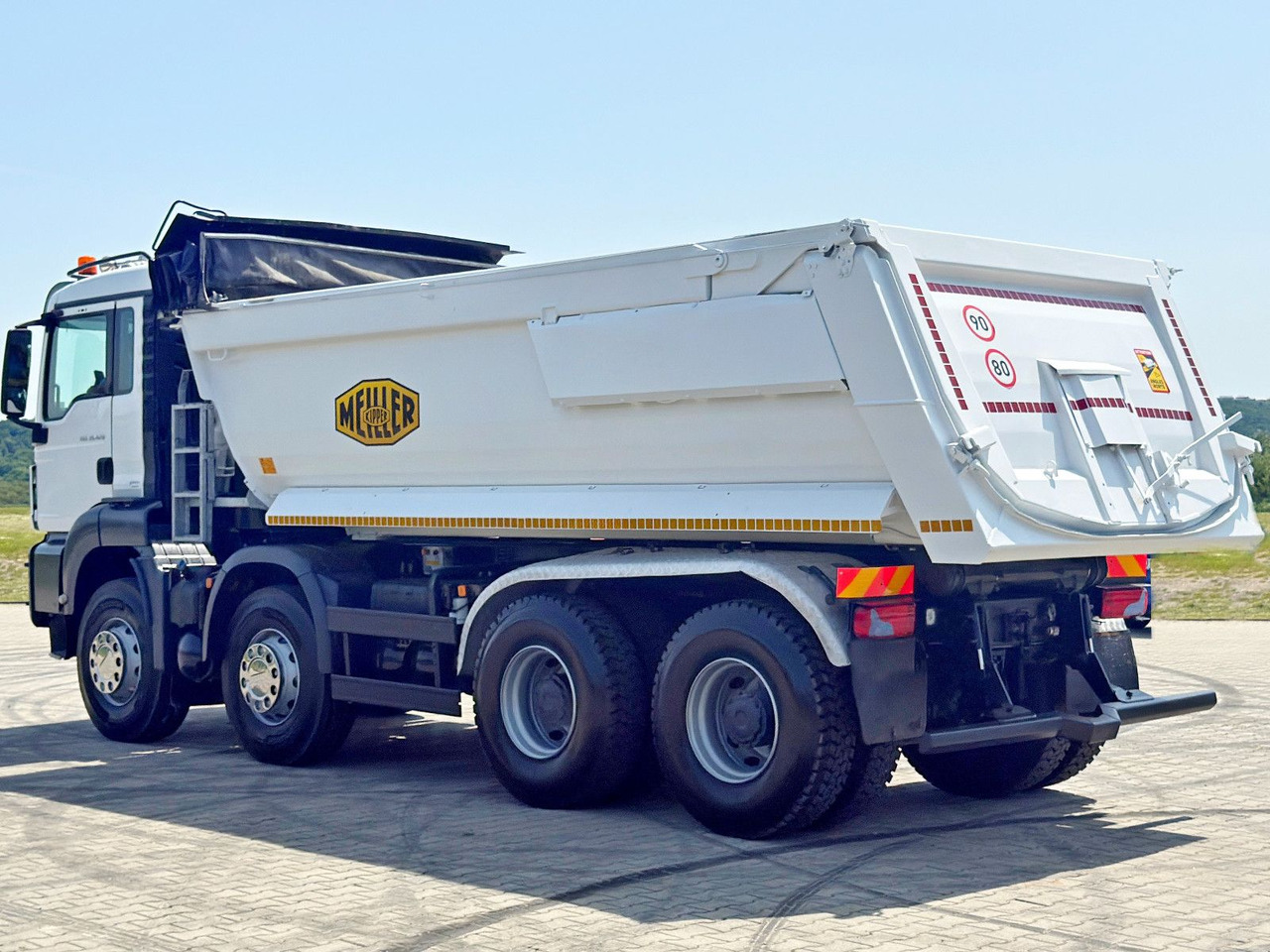 Camión volquete MAN TGS 35.420 KIPPER * 8x4 * TOPZUSTAND: foto 7