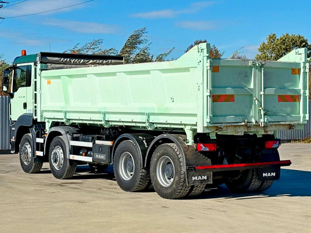 Camión volquete MAN TGS 35.480 * KIPPER 6,60 m + BORDMATIC * 8x6: foto 7