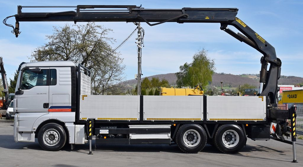 MAN TGX 26.440 Pritsche 6,40 m* PK 29002+FUNK *6x4 MAN TGX 26.440 Pritsche 6,40 m* PK 29002+FUNK *6x4 - Camión grúa: foto 5 MAN TGX 26.440 Pritsche 6,40 m* PK 29002+FUNK *6x4 MAN TGX 26.440 Pritsche 6,40 m* PK 29002+FUNK *6x4 - Camión grúa: foto 5