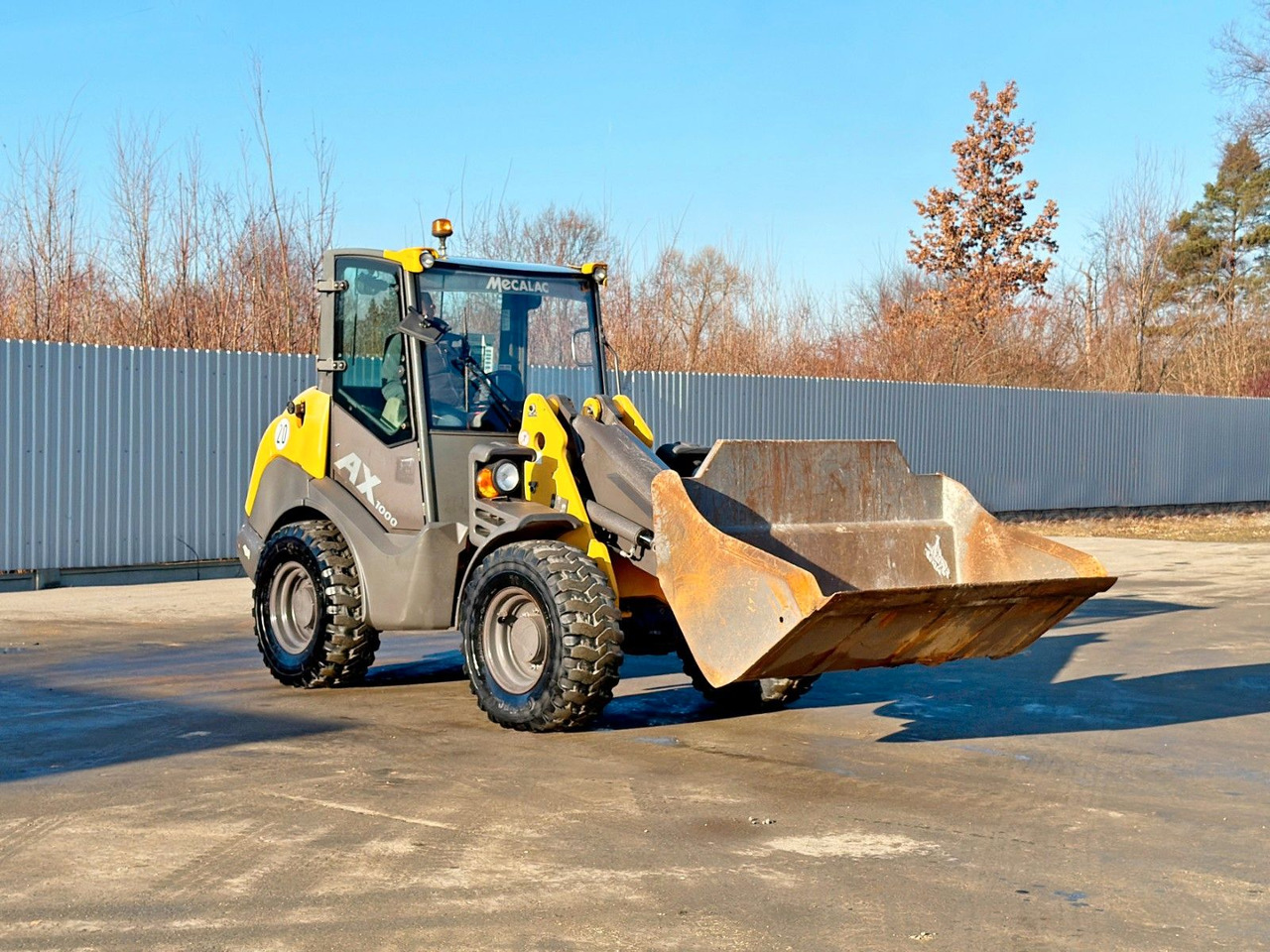 MECALAC AHLMANN AX 1000 * RADLADER * TOP - Cargadora de ruedas: foto 3 MECALAC AHLMANN AX 1000 * RADLADER * TOP - Cargadora de ruedas: foto 3