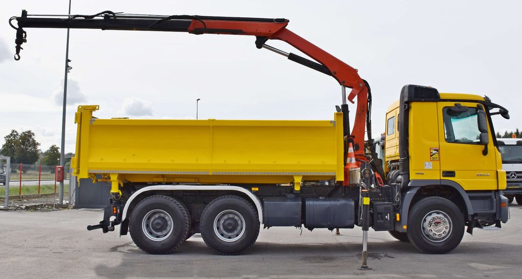 Camión volquete, Camión grúa Mercedes-Benz ACTROS 2644 * PK 16001 - K A/FUNK * 6x4: foto 6