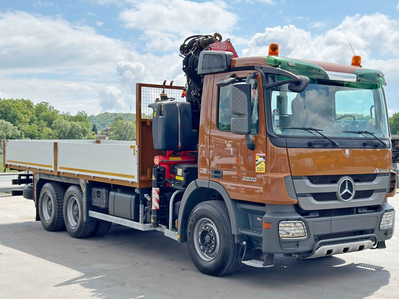 Mercedes-Benz ACTROS 3336 * FASSI F290A.22 + FUNK / 6x4 * TOP - Camión grúa: foto 3 Mercedes-Benz ACTROS 3336 * FASSI F290A.22 + FUNK / 6x4 * TOP - Camión grúa: foto 3