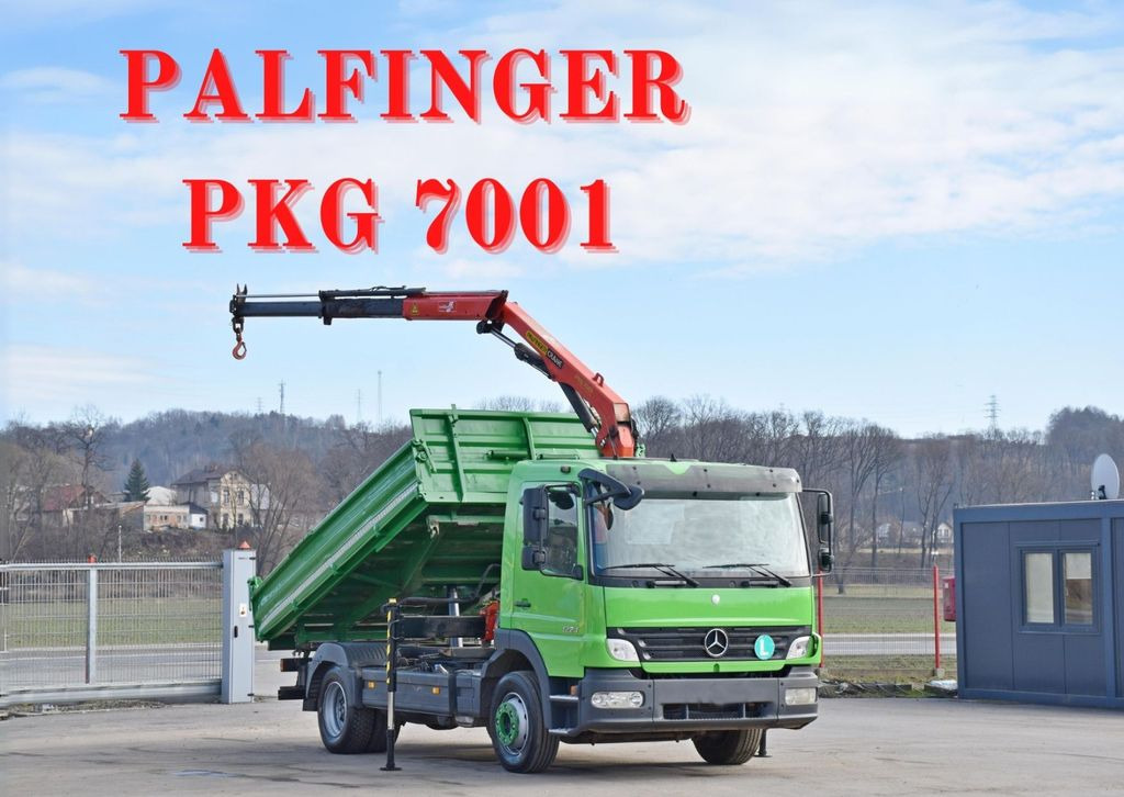 Mercedes-Benz ATEGO 1224 Kipper 4,00m* KRAN * TOPZUSTAND Mercedes-Benz ATEGO 1224 Kipper 4,00m* KRAN * TOPZUSTAND - Camión grúa, Camión volquete: foto 1 Mercedes-Benz ATEGO 1224 Kipper 4,00m* KRAN * TOPZUSTAND Mercedes-Benz ATEGO 1224 Kipper 4,00m* KRAN * TOPZUSTAND - Camión grúa, Camión volquete: foto 1