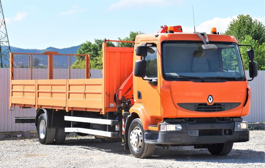Renault MIDLUM 220 DXI *PRITSCHE 7,20m *FASSI F80A.23 - Camión grúa: foto 3 Renault MIDLUM 220 DXI *PRITSCHE 7,20m *FASSI F80A.23 - Camión grúa: foto 3