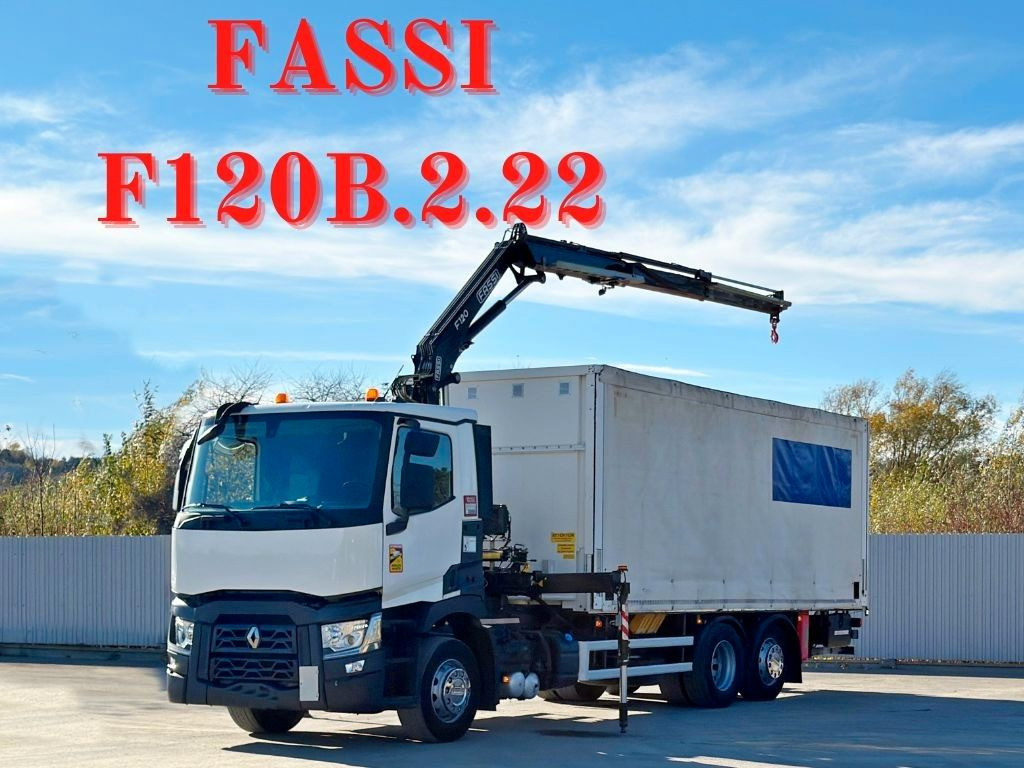 Renault T380 * FASSI F120B.2.22 + FUNK / 6x2! - Camión grúa: foto 1 Renault T380 * FASSI F120B.2.22 + FUNK / 6x2! - Camión grúa: foto 1