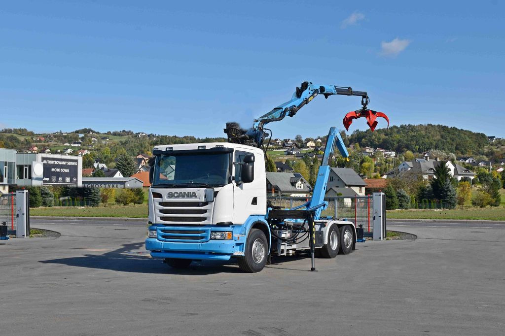 Scania G 440 * Abrollkipper * EPSILON M120Z95TR* TOP - Camión multibasculante: foto 2 Scania G 440 * Abrollkipper * EPSILON M120Z95TR* TOP - Camión multibasculante: foto 2