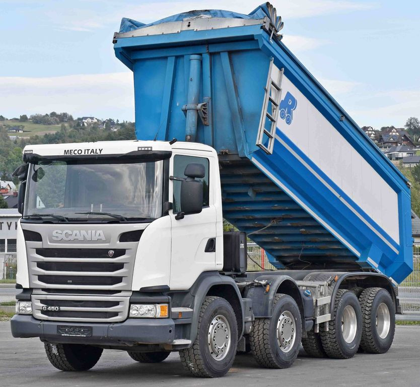 Scania G 450 * Kipper * TOPZUSTAND / 8x4 Scania G 450 * Kipper * TOPZUSTAND / 8x4 - Camión volquete: foto 3 Scania G 450 * Kipper * TOPZUSTAND / 8x4 Scania G 450 * Kipper * TOPZUSTAND / 8x4 - Camión volquete: foto 3