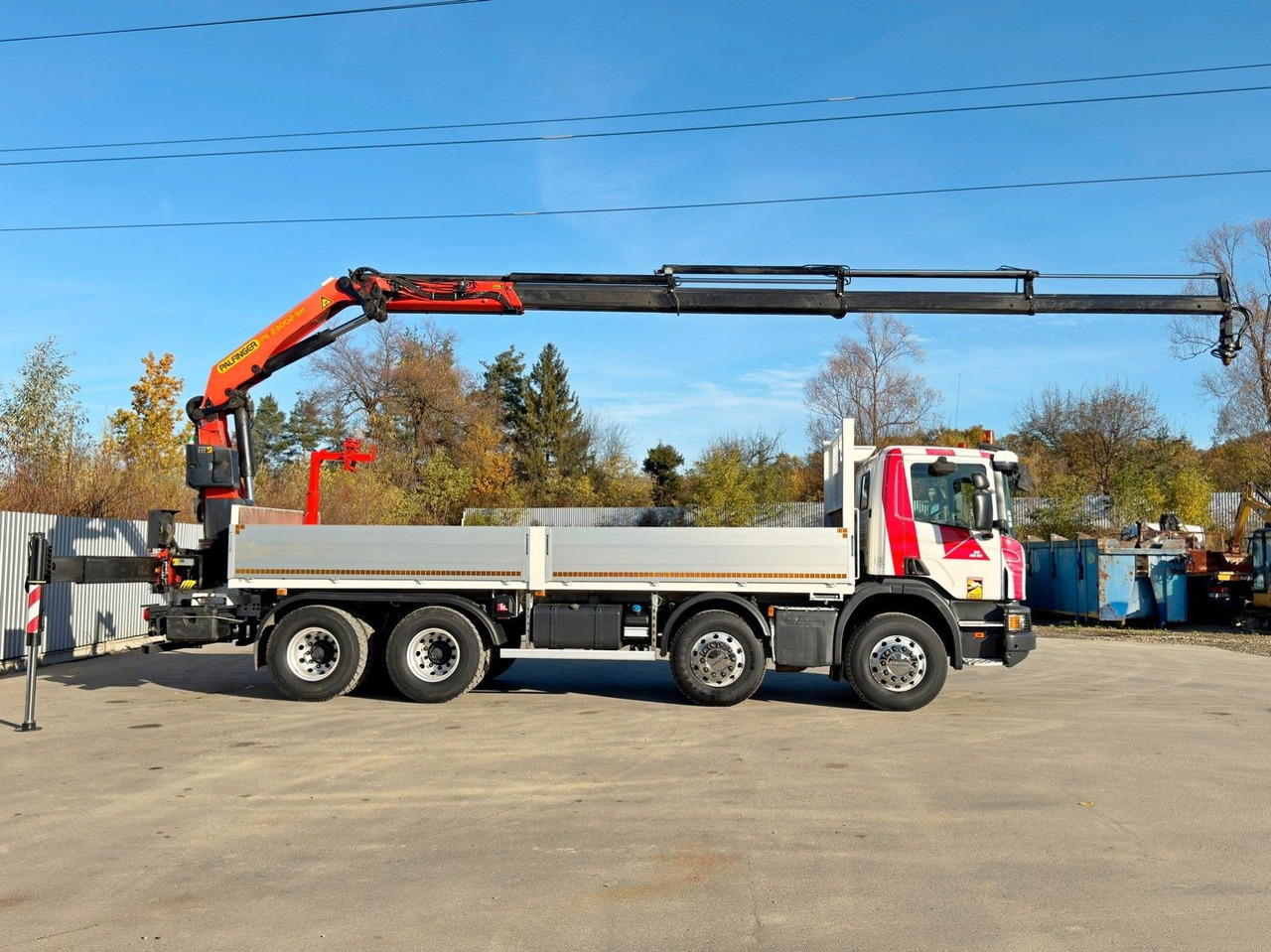 Scania P 450* PRITSCHE 6,90m * PK 23002- SH C FUNK *8x4 - Camión grúa: foto 5 Scania P 450* PRITSCHE 6,90m * PK 23002- SH C FUNK *8x4 - Camión grúa: foto 5