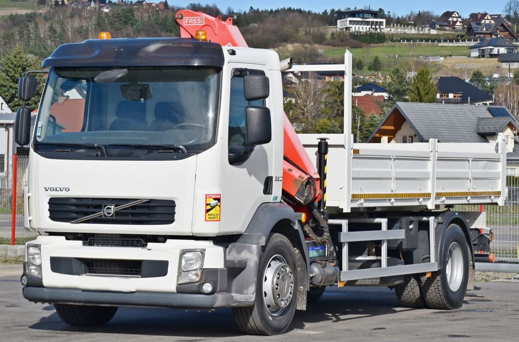Volvo FL 290 KIPPER 4,90m * FASSI F95A.22 + FUNK * TOP - Camión grúa, Camión volquete: foto 4 Volvo FL 290 KIPPER 4,90m * FASSI F95A.22 + FUNK * TOP - Camión grúa, Camión volquete: foto 4
