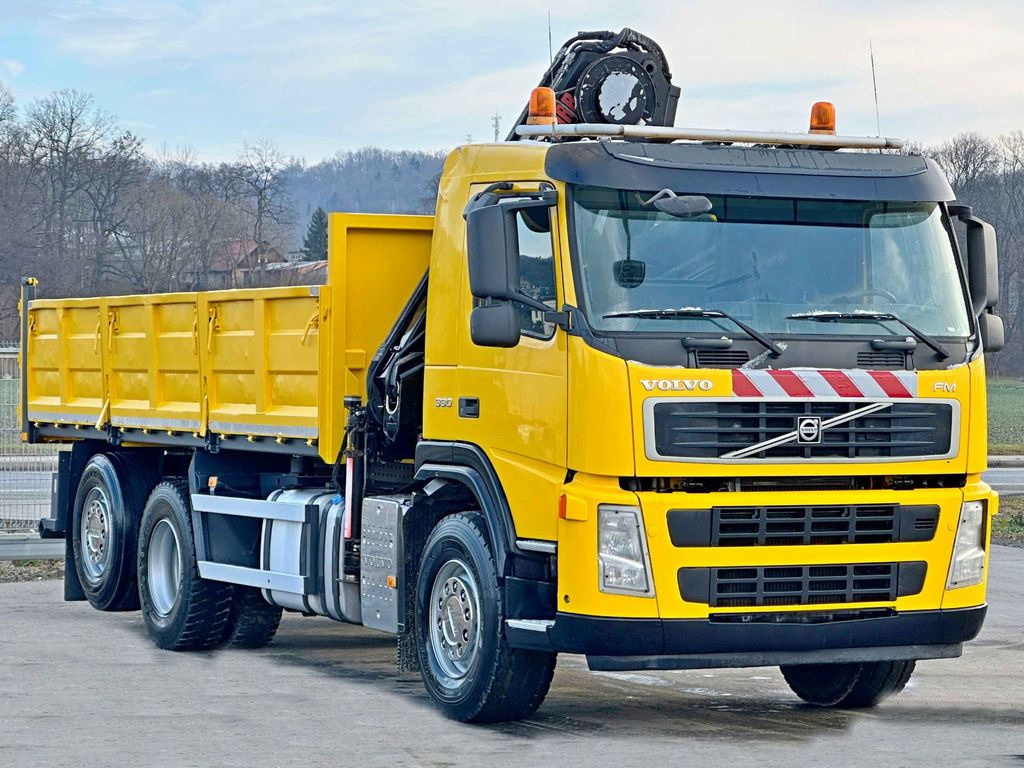 Volvo FM 330 Kipper 5,50m*HIAB 122 B -3 DUO*TOPZUSTAND - Camión grúa, Camión volquete: foto 4 Volvo FM 330 Kipper 5,50m*HIAB 122 B -3 DUO*TOPZUSTAND - Camión grúa, Camión volquete: foto 4