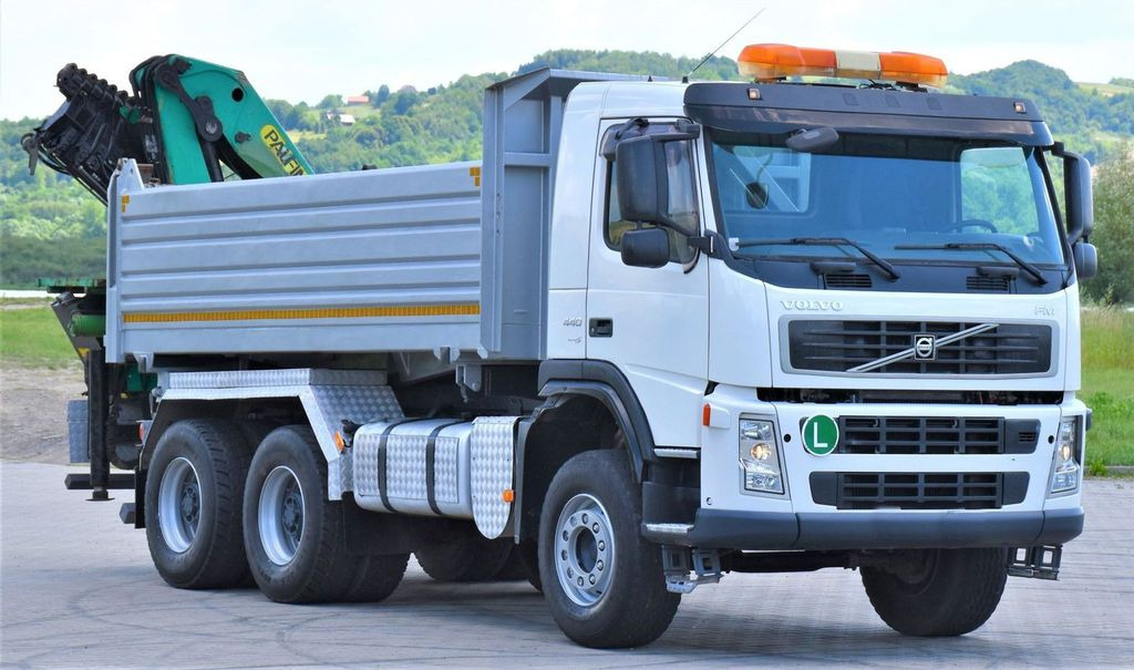 Volvo FM 440 Kipper 4,80m + PK 17000D/6x4 * TOPZUSTAND - Camión volquete, Camión grúa: foto 3 Volvo FM 440 Kipper 4,80m + PK 17000D/6x4 * TOPZUSTAND - Camión volquete, Camión grúa: foto 3